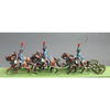 Limber set - 6 horse, galloping, Gribeauval limber (18mm)