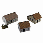 Rendered houses - 15mm (TTR)