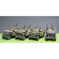 NEW - US Paras in Jeeps (20mm)