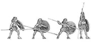 Amazon unarmoured hoplite (28mm)
