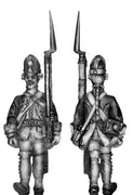 1756-63 Saxon Fusilier, march-attack (28mm)