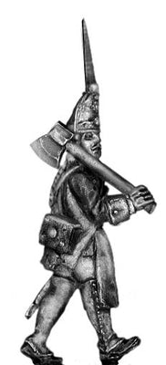 1756-63 Saxon Grenadier pioneer (28mm)