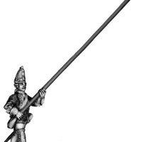 1756-63 Saxon Guard Grenadier standard bearer, marching (28mm)