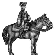 1756-63 Saxon mounted officer (28mm)