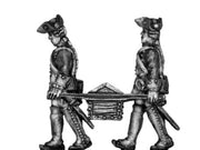 1756-63 Saxon Line Battalion artillery assistant set (28mm)