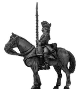 1756-63 Saxon Dragoon/Chevauleger standard bearer (28mm)