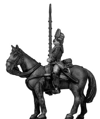 1756-63 Saxon Regiment Brühl standard bearer (28mm)