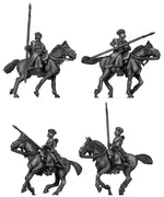 1756-63 Polish Uhlans in action (28mm)