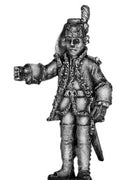 Arquebusiers de Grassin 1744-49 standard bearer (28mm)