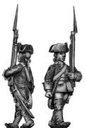 Dutch Musketeer, march-attack, coat with cuffs only (28mm)