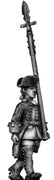 Dutch Officer, march-attack, coat with cuffs only (28mm)