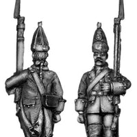 Dutch Grenadier, march-attack, coat with cuffs and lapels (28mm)