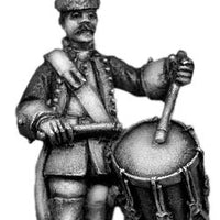 Dutch Grenadier Drummer, marching, coat with cuffs and lapels (28mm)