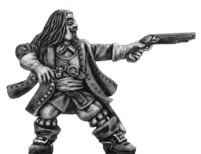 Royalist officer with pistols (28mm)
