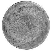 25mm dia. round, no slot (28mm)