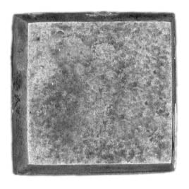 20mm square, no slot, textured (28mm)