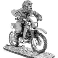 Boiler Suited Ape on motorbike (28mm)