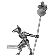 Anubis jackal standard bearer (28mm)