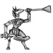 Anubis jackal musician (28mm)