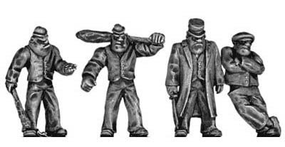 Victorian comic thugs (28mm)