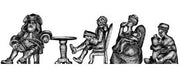 Captive audience. 18th century civilians (28mm)