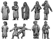 Iraqi civilians urban dress (28mm)