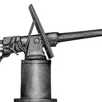 Hotchkiss 3pdr quick firing gun on pedestal mount (28mm)