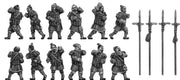 Armoured Halberdier bare headed (28mm)
