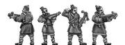 Unarmoured Crossbow standing firing (28mm)