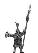 Armoured Officer, holding severed head (28mm)
