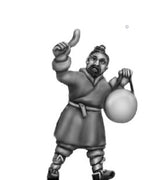 Musician with gong (28mm)