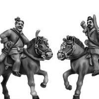 Unarmoured Cavalry with Bow (28mm)