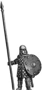 Carolingian horseman dismounted (28mm)