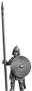 Merovingian horseman dismounted (28mm)