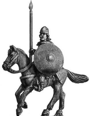 Saxon horseman mounted (28mm)