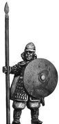 Saxon horseman dismounted (28mm)
