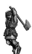 Germanic companion with axe: action pose (28mm)