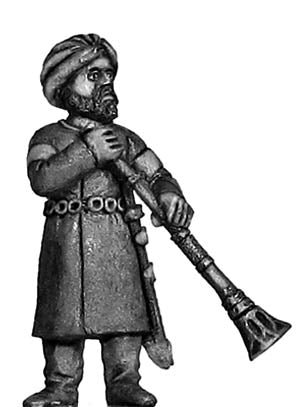 Saracen trumpeter on foot (28mm)