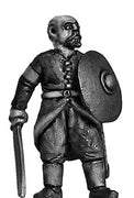 Saracen swordsman on foot (28mm)