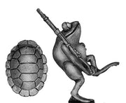 Pond Wars Frog marching with musket (28mm)