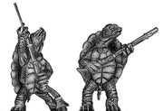 Pond Wars Turtle with musket (28mm)