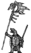 Pond Wars Turtle Standard Bearer (28mm)