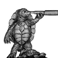 Pond Wars Turtle officer with telescope (28mm)