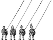 Macedonian pikeman, un-armoured rear ranks (28mm)