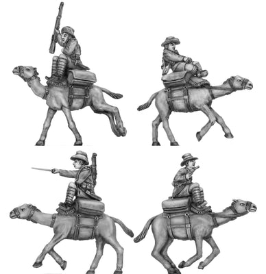 Australian camel corps, charging (28mm)