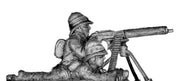 British Vickers machine gun and crew, Palestine (28mm)