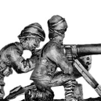 Turkish Maxim MG 08 machine gun and crew (28mm)