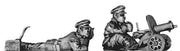 Maxim MG and Russian crew in cap (28mm)
