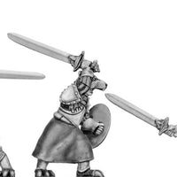 Wolf Order warrior with broadsword (28mm)