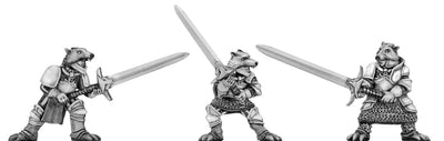 Wolf Order warrior with greatsword (28mm)